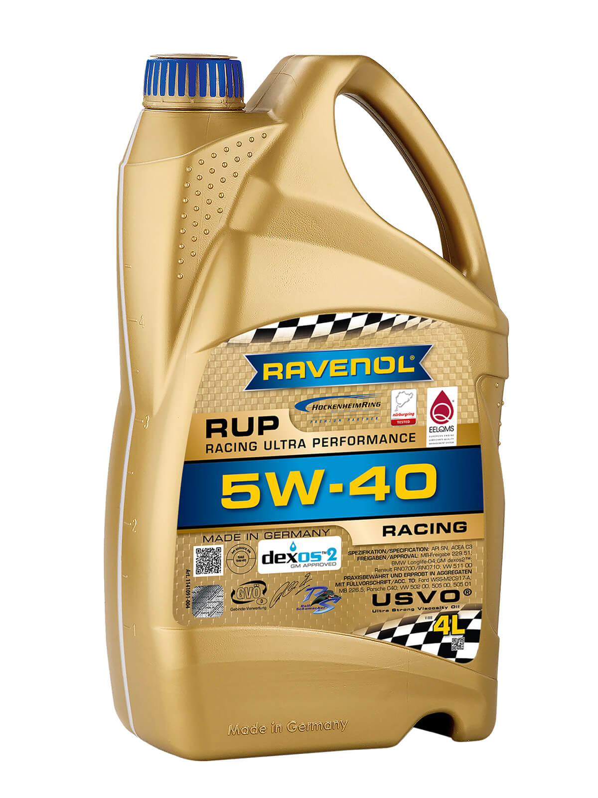 Racing-Motoröl Ravenol RUP 5W-40 direkt im Ravenol Shop kaufen