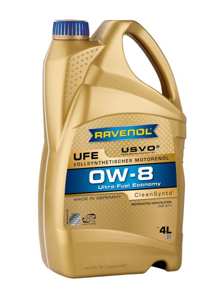 RAVENOL UFE Ultra Fuel Economy SAE 0W-8 - 4 Liter