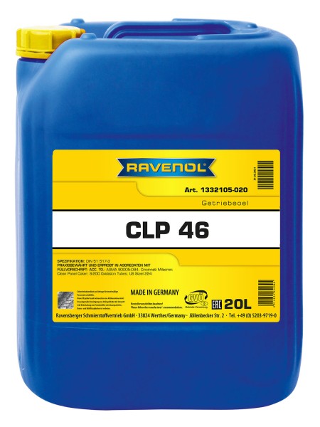 RAVENOL Getriebeöl CLP 46 - 20 Liter