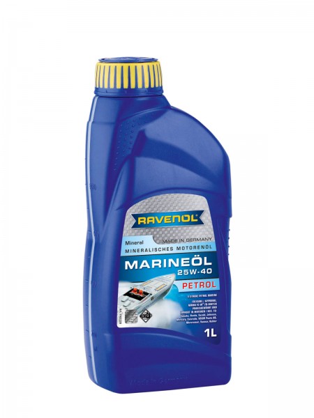 RAVENOL Marineöl Petrol SAE 25W-40 mineral - 1 Liter