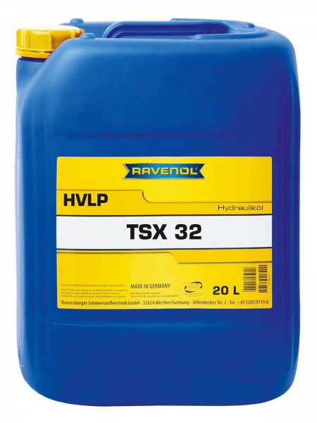 RAVENOL Hydrauliköl TSX 32 (HVLP) - 20 Liter