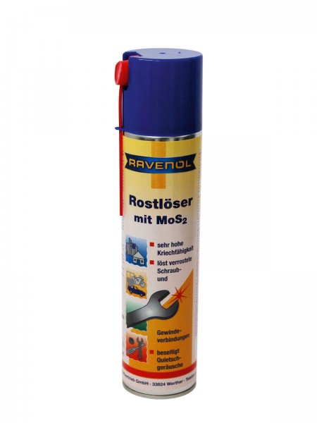 RAVENOL Rostlöser mit MoS2 Spray - 400 ml Spray
