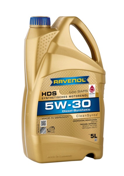 RAVENOL HDS Hydrocrack Diesel Specific SAE 5W-30 - 5 Liter