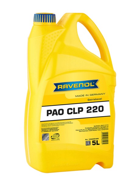 RAVENOL Getriebeöl PAO CLP 220 - 5 Liter