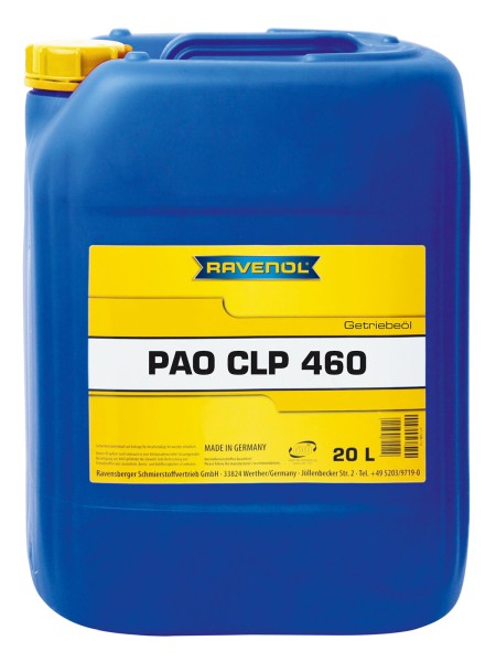 RAVENOL Getriebeöl CLP PAO 460- 20 Liter