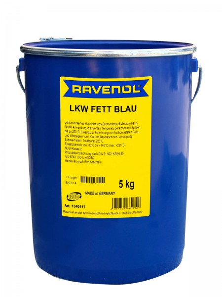 RAVENOL LKW Fett blau - 5kg