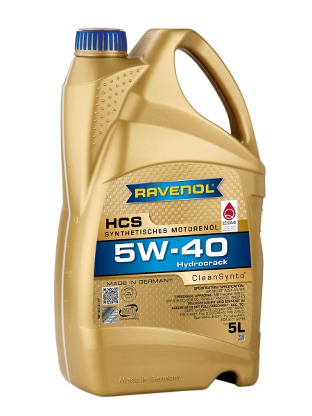 RAVENOL HCS SAE 5W-40 - 5 Liter