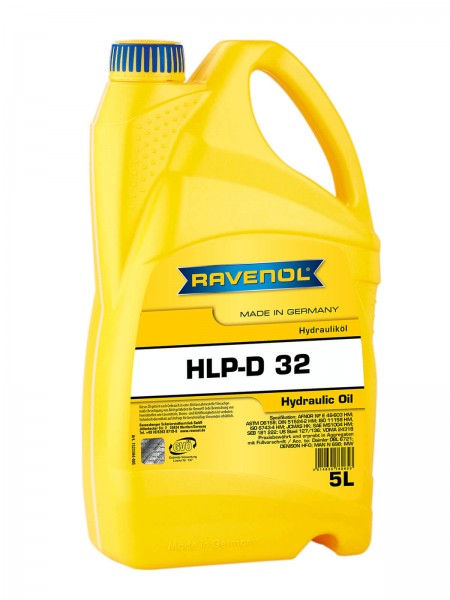 RAVENOL Hydraulikoel HLP-D 32 - 5 Liter