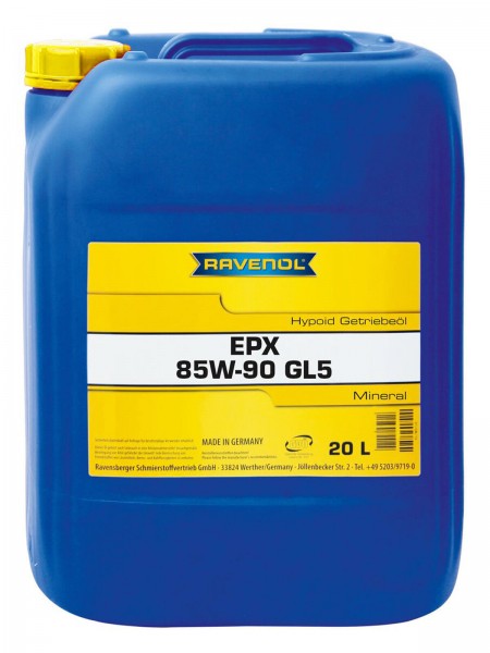 RAVENOL Getriebeöl EPX SAE 85W-90 GL-5 - 20 Liter