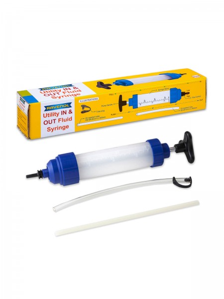 RAVENOL Utility In & Out Fluid Syringe - Ölabsaugpumpe