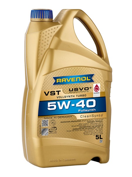 RAVENOL VollSynth Turbo VST SAE 5W-40 - 5 Liter